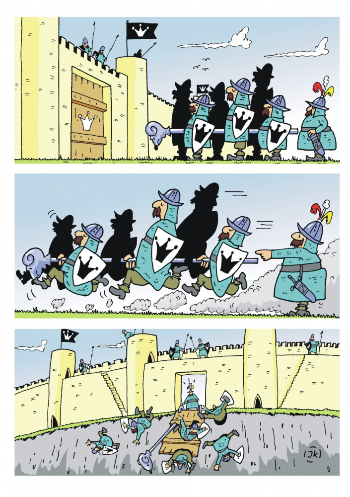 Comic: Die Burg 1