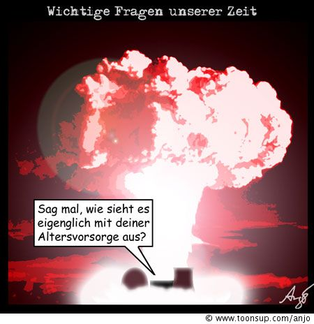 Cartoon: Wichtige Fragen unserer Zeit 1