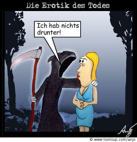 Cartoon: Die Erotik des Todes 1
