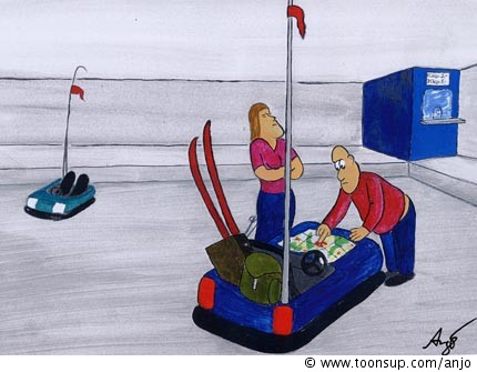 Cartoon: Verirrt 1