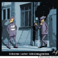 Scherze unter Geheimagenten