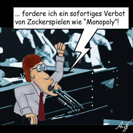 Cartoon: Zockerspiele 1