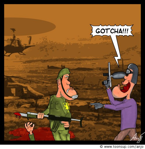 Cartoon: Gotcha 1