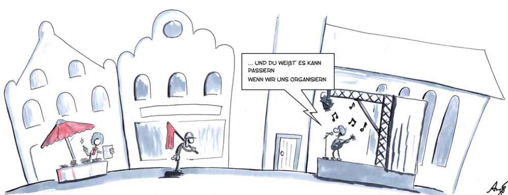 Comic: 1. Mai in Dingenskirchen 1