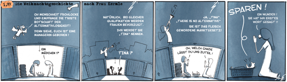 Comic: Weihnachten nach Frau Kermle 1