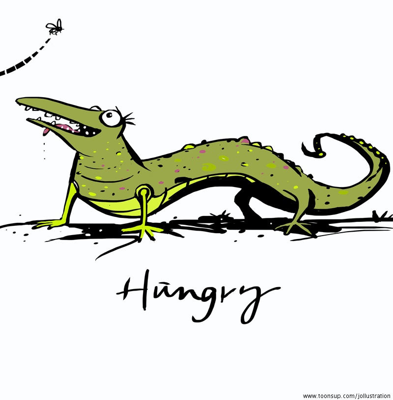 Cartoon: Hungry 1