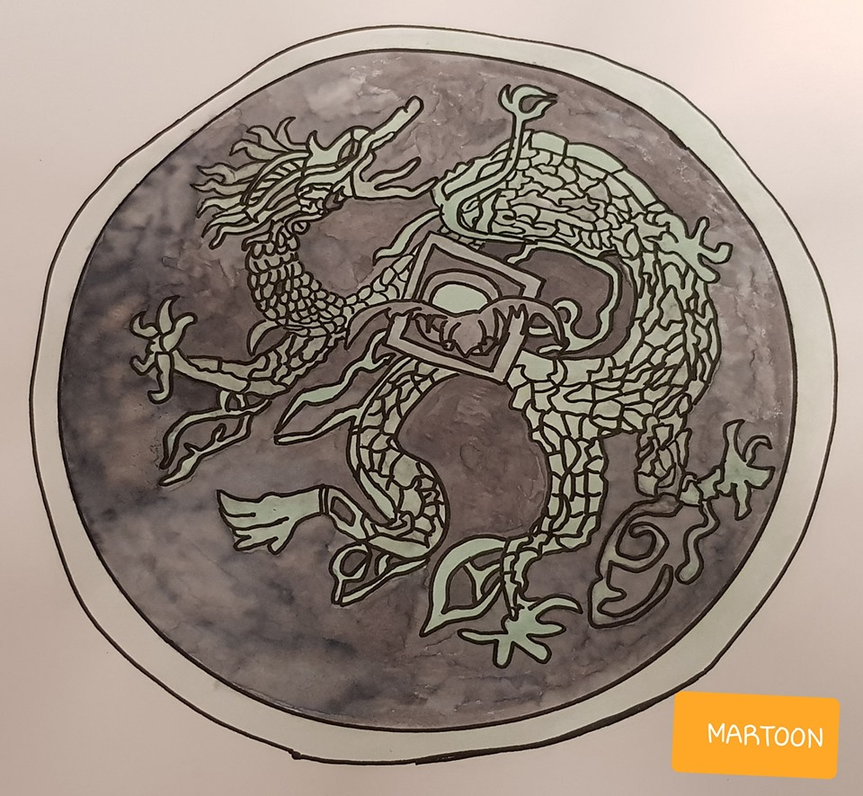 Concept Art / Character Design: Ink19-(12)-DRACHEN 1