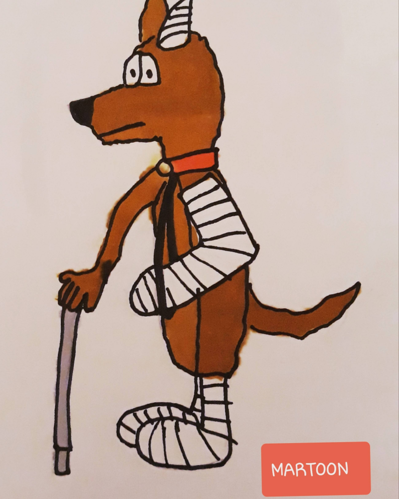 Illustration: Ink19-(29)-VERLETZT 1