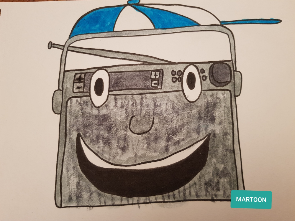 Illustration: Ink20-(4)- RADIO 1