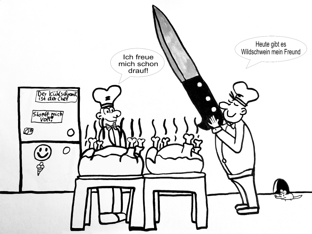 Cartoon: Ink20-(5)- KLINGE 1