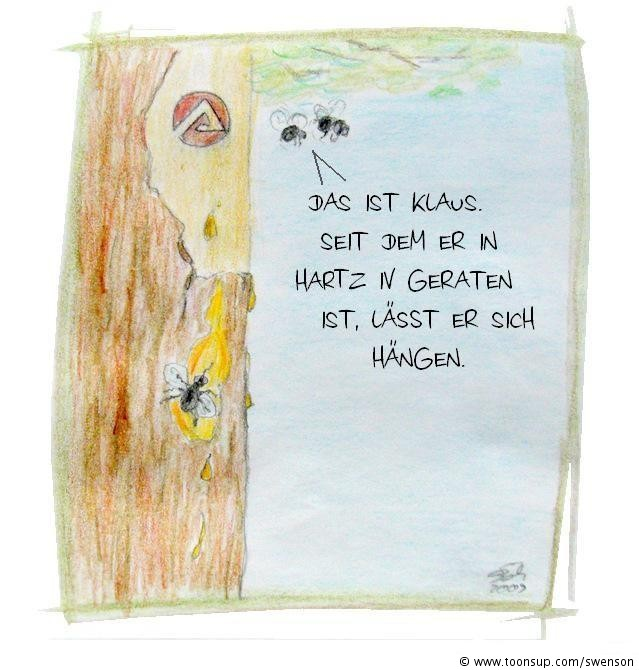 Cartoon: Hartz IV 1