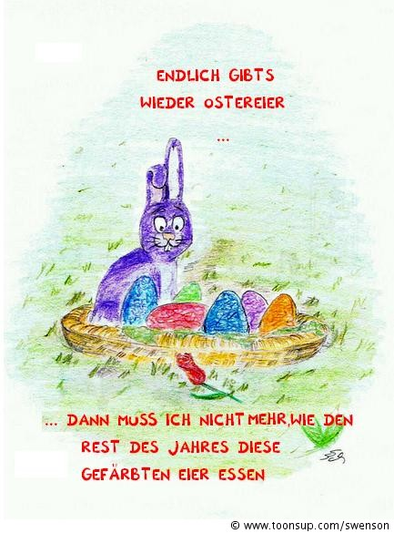 Cartoon: Bunte Eier 1