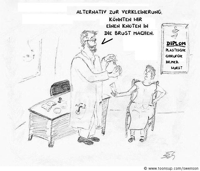 Cartoon: Schönheits OP 1