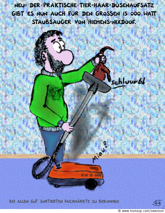 Cartoon: Tierhaare 1