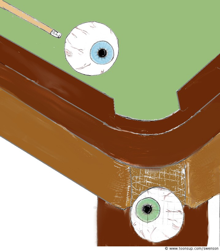 Illustration: Billard 1