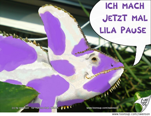 Illustration: Milka - Gewinnspiel - Teilnahme 1