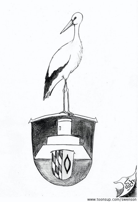 Illustration: Otzberg Storch 1