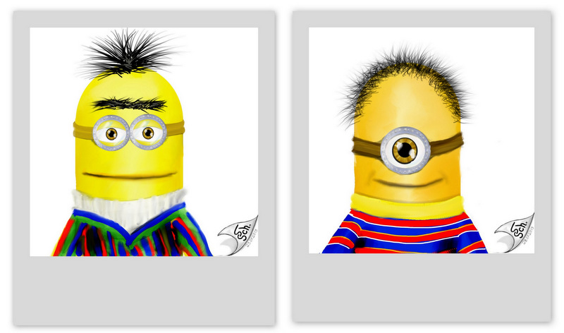 Illustration: Minions vs.... Part 2 4