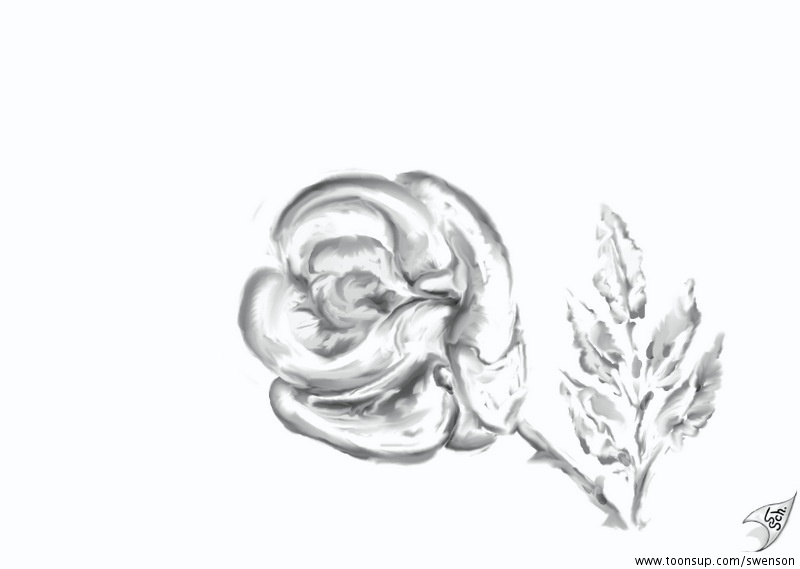 Illustration: Geschmier: Flower 1