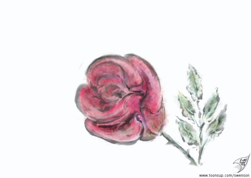 Illustration: Geschmier: Flower 2