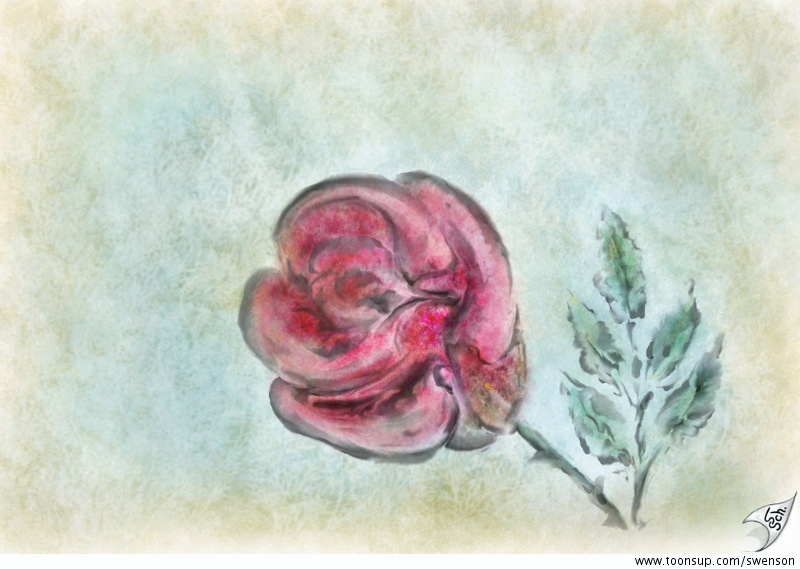 Illustration: Geschmier: Flower 3