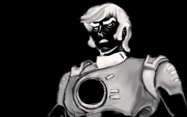Concept Art / Character Design: Capt. Future (Fanart) 1