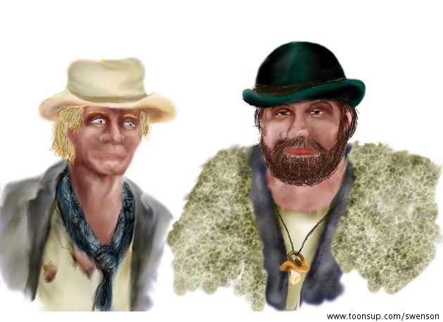 Concept Art / Character Design: Bud n Terence 2
