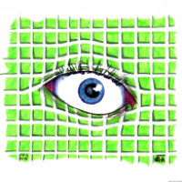 green eye