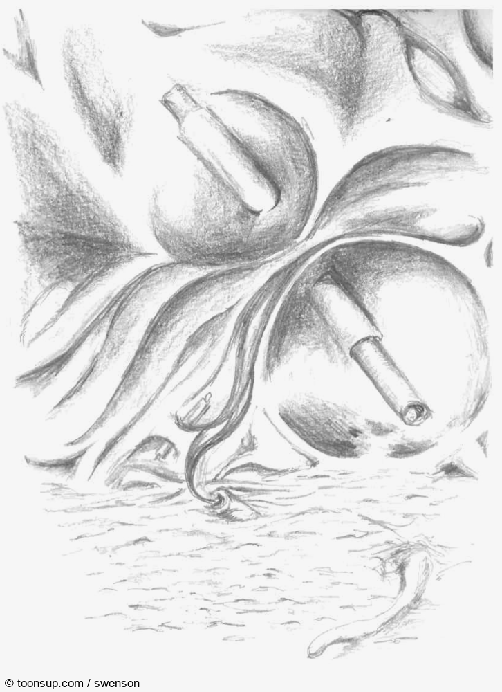 Illustration: Schmierzettel at work April24 4