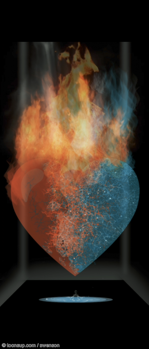 Illustration: brennendes eisherz 2026 1