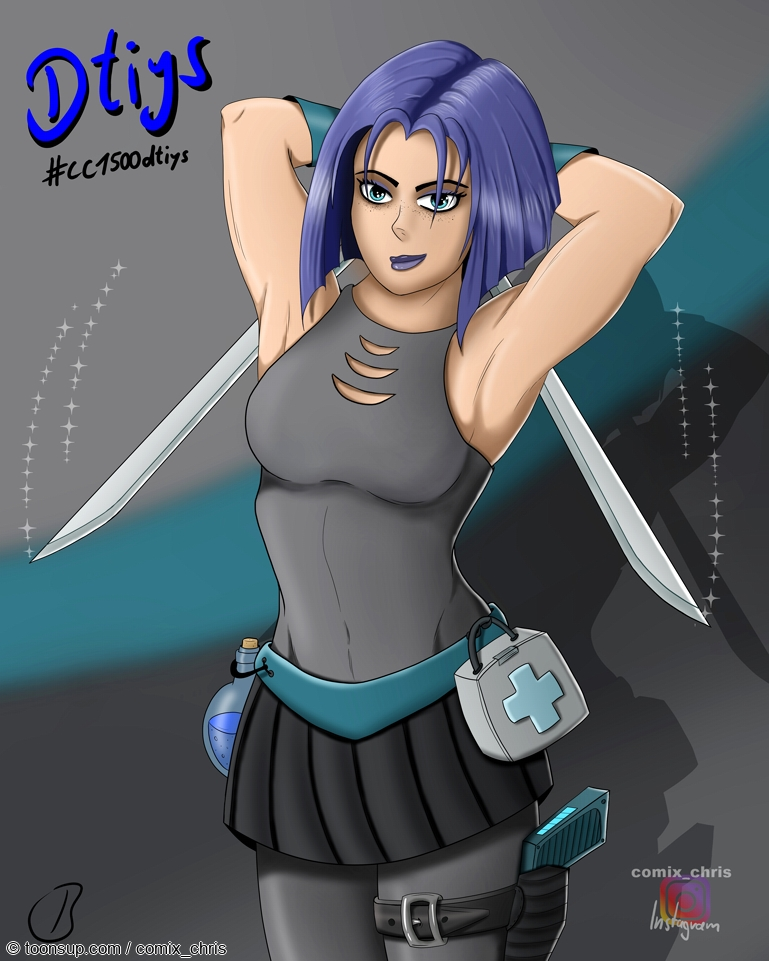 Illustration: Bitgirl 1