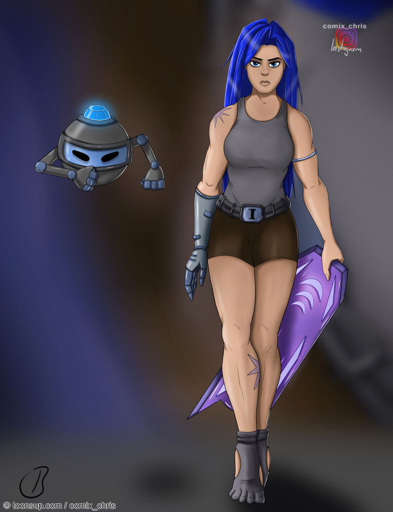 Illustration: Iris und Max 1