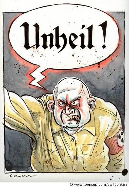 Cartoon: Unheil 1
