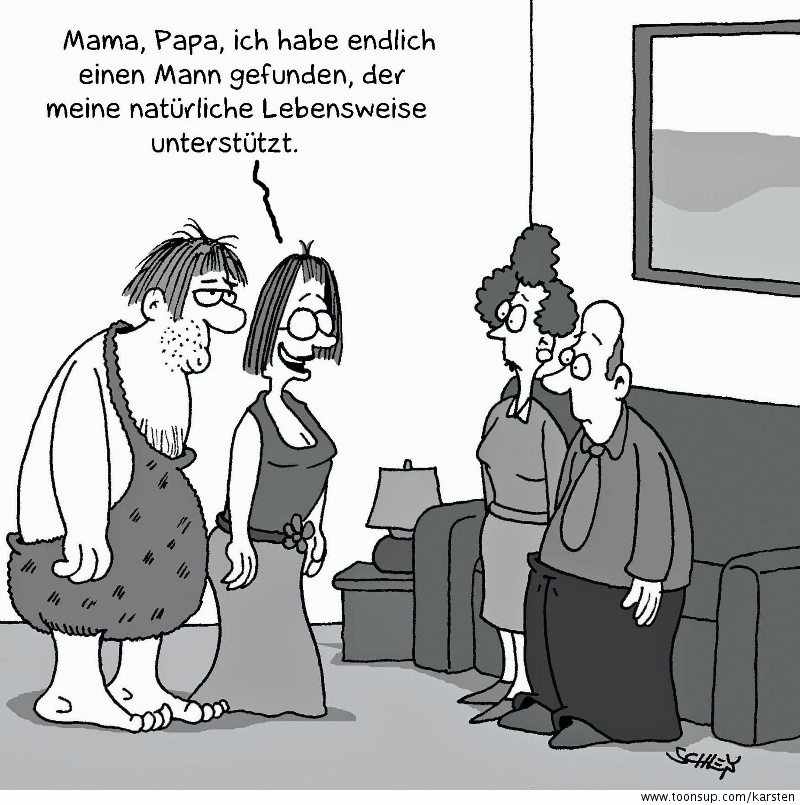 Cartoon: Natürlich 1