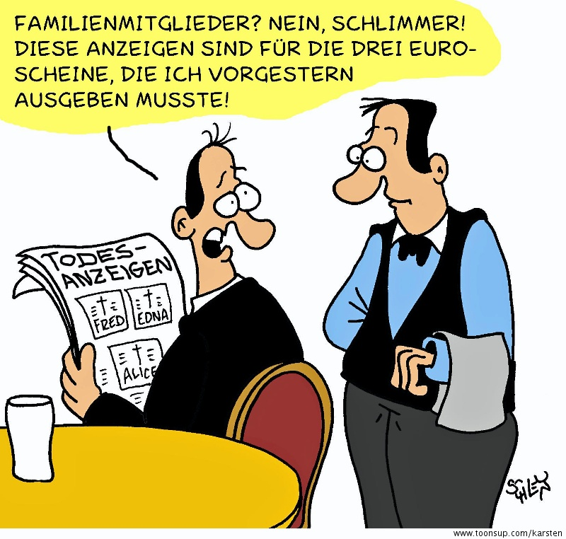 Cartoon: Anzeige 1