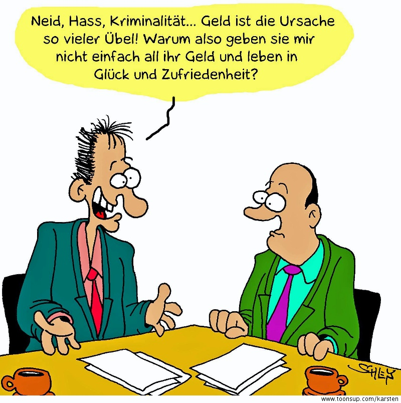 Cartoon: Übel 1