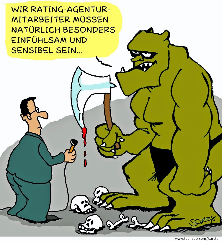 Cartoon: Rating-Agentur 1