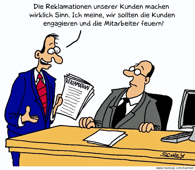 Cartoon: Heuern und feuern 1