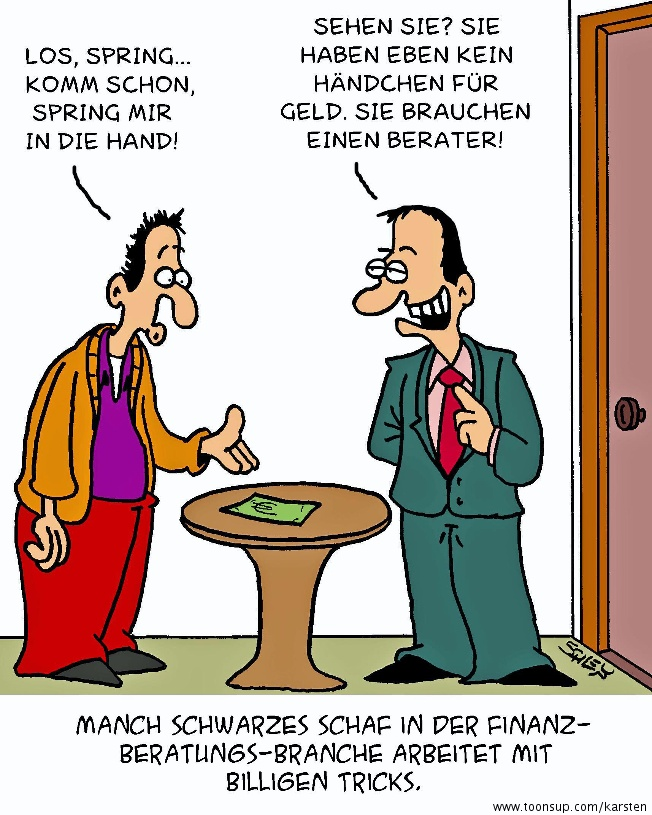 Cartoon: Billige Tricks 1