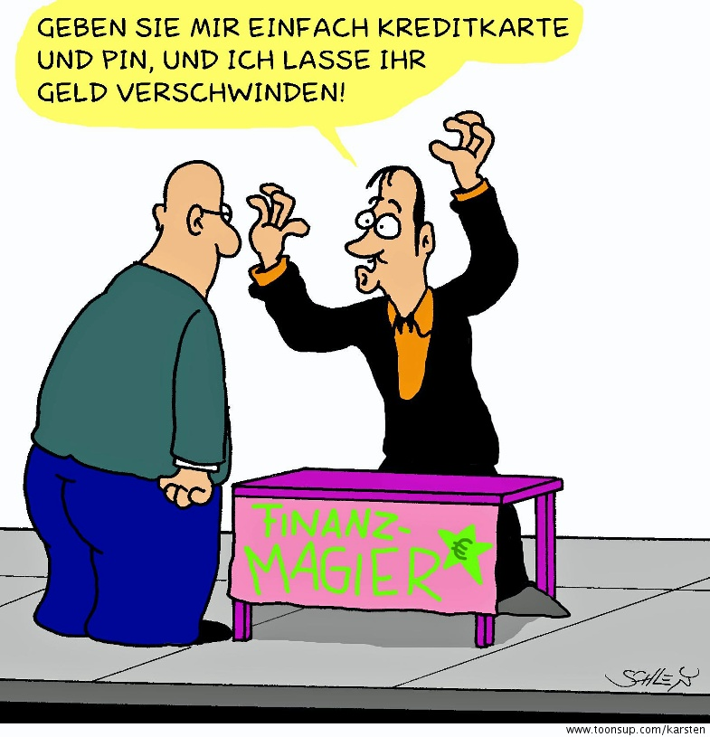 Cartoon: Magier 1