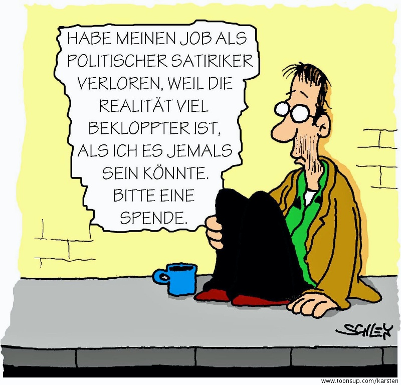 Cartoon: Bekloppt 1
