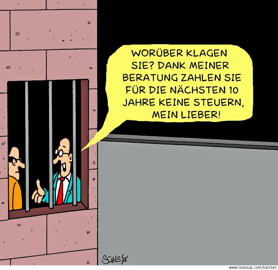 Cartoon: Steuern 1
