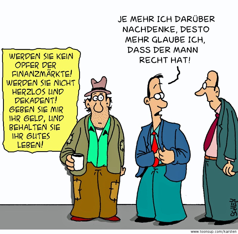 Cartoon: Opfer 1