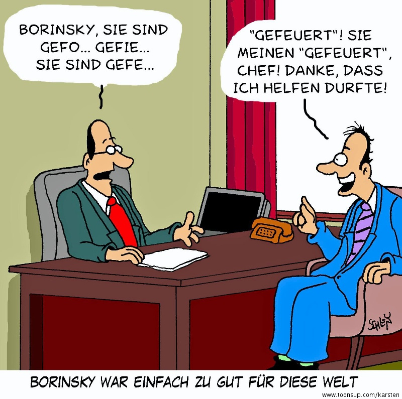 Cartoon: Hilfsbereit 1