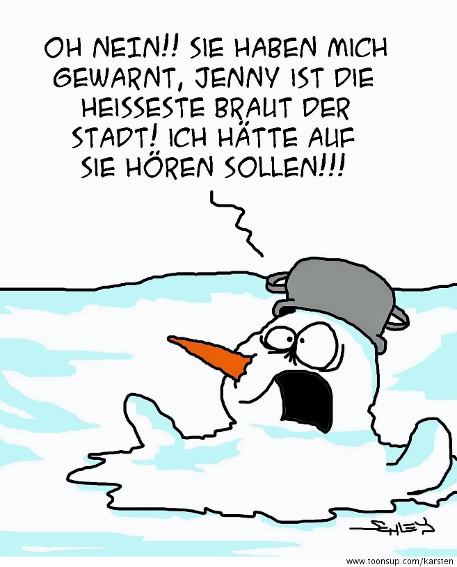 Cartoon: Heisse Braut 1