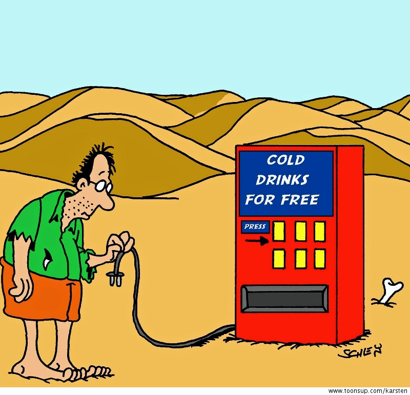 Cartoon: For Free 1