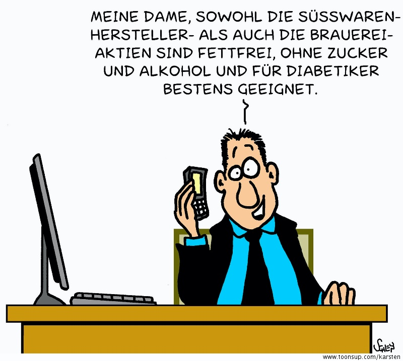 Cartoon: Diabetiker 1