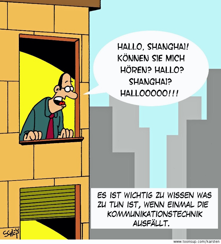 Cartoon: Kommunikation 1