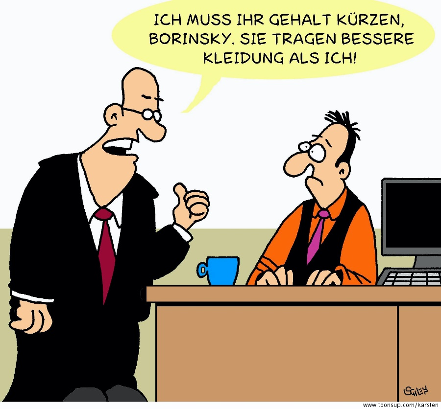 Cartoon: Modisch 1