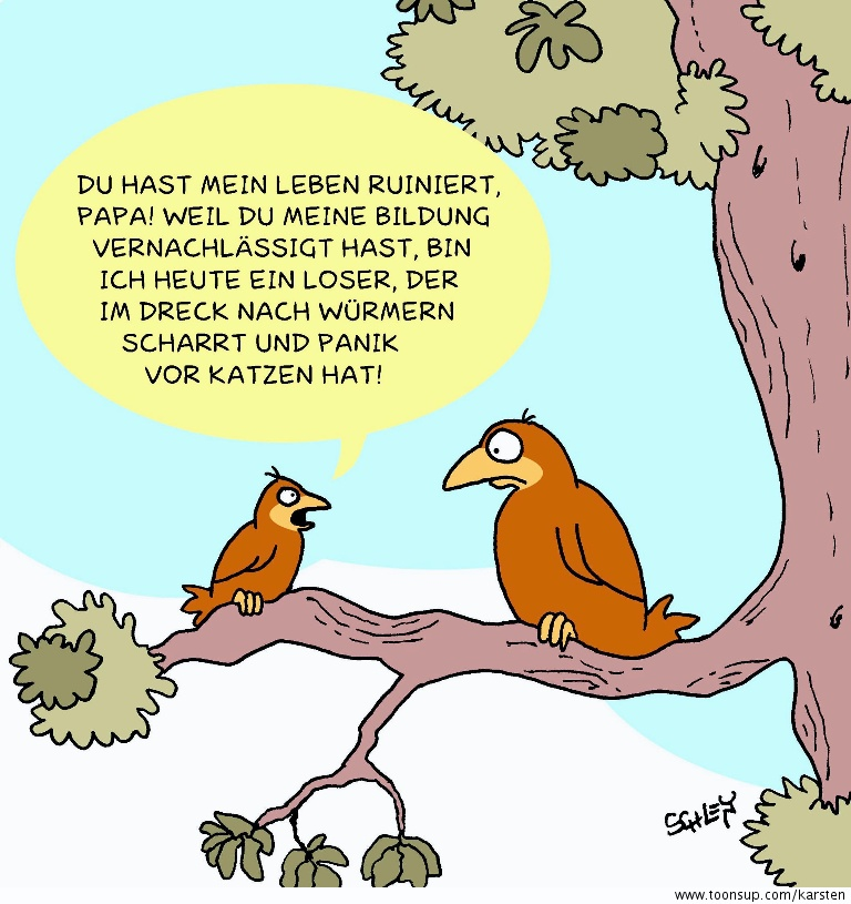 Cartoon: Bildung 1